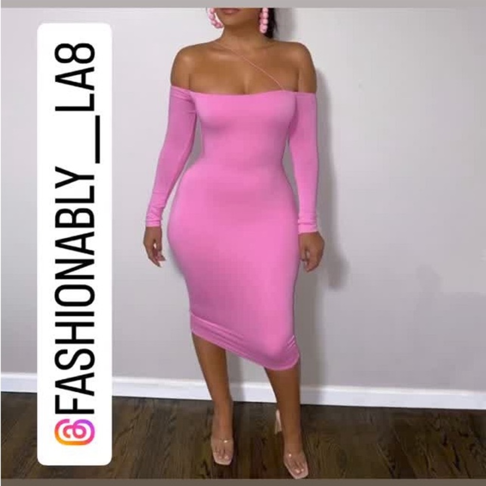 Pink dress